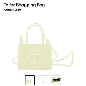 Telfar small bag color: glue